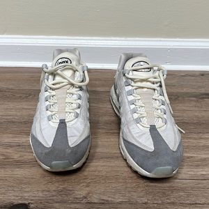 Air Max 95 QS ‘white light bone.’ Worn twice.